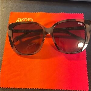 Quay Australia Women's Black Sunglasses [Ever After]